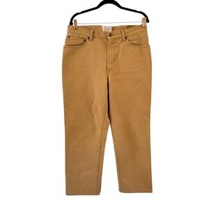 Filson Tin Cloth Canvas Work Pants Mens 34x30 (Fits 34x28) Tan Dry Finish